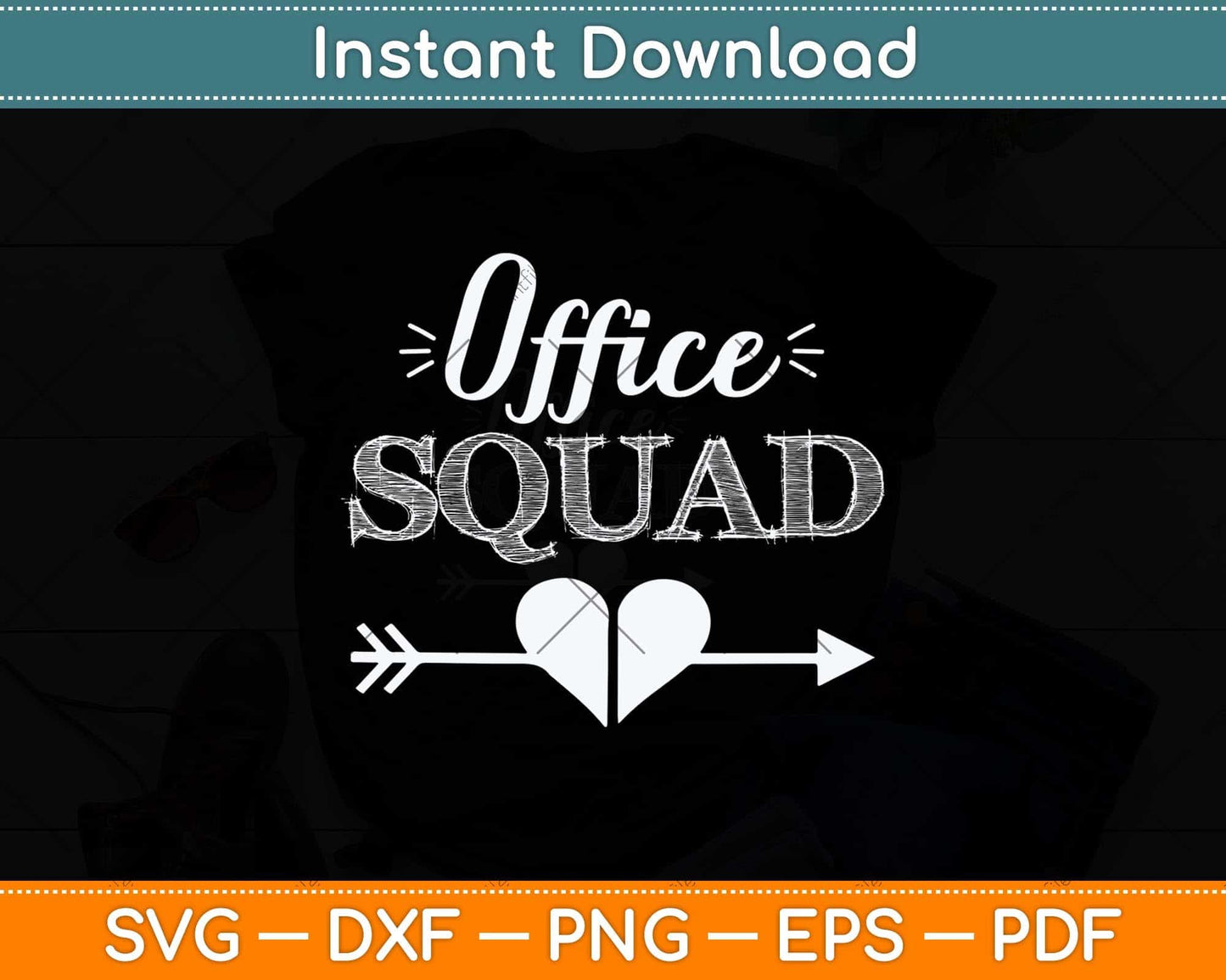 Leopard School Secretary Office Squad Clerk Svg Png Dxf Digital Cutting File