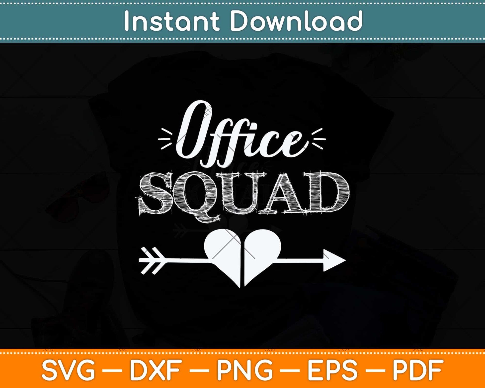 Leopard School Secretary Office Squad Clerk Svg Png Dxf Digital Cutting File