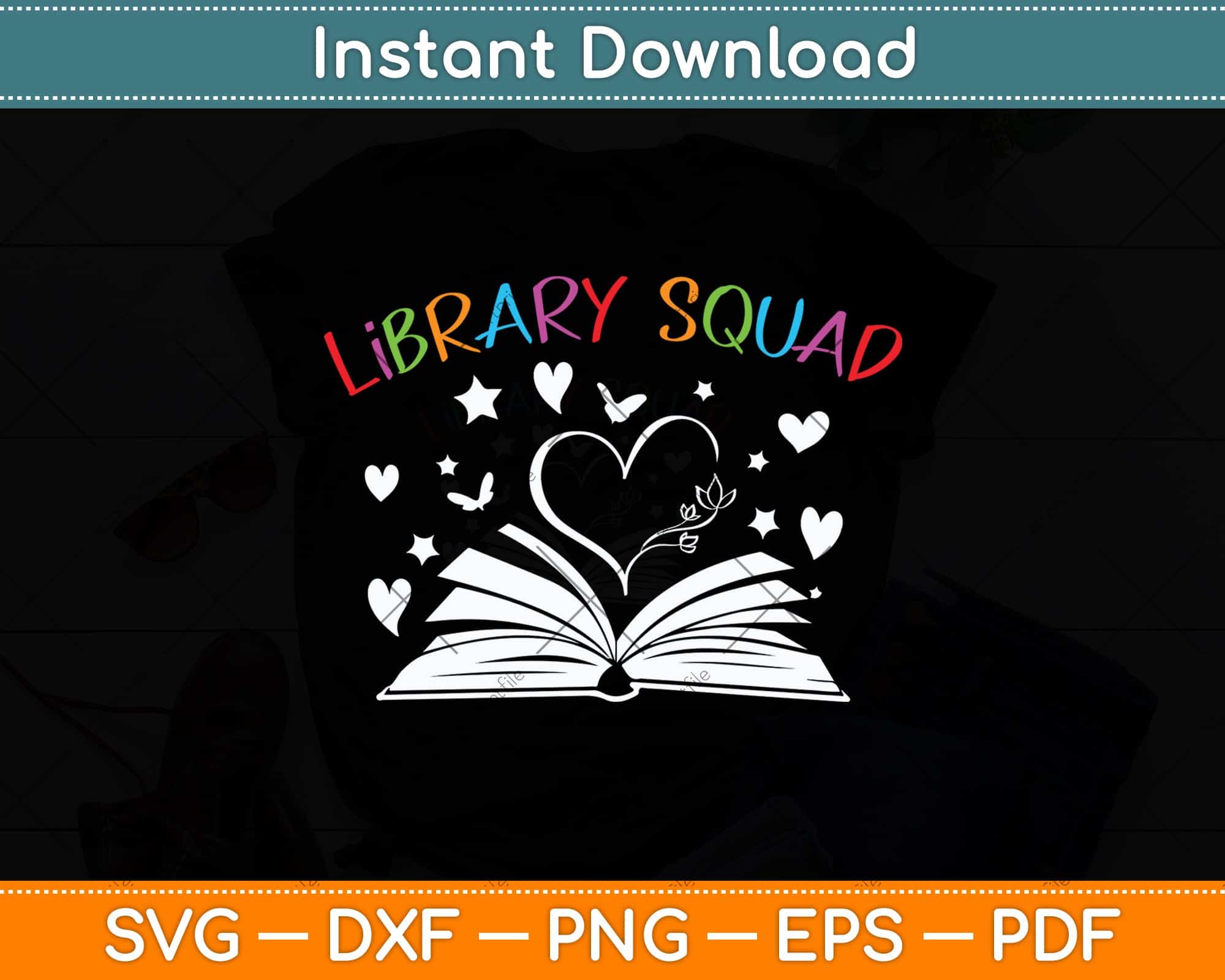 Library Club Svg Library Squad Librarian Bookworm Book Lover Svg Cutting File – artprintfile
