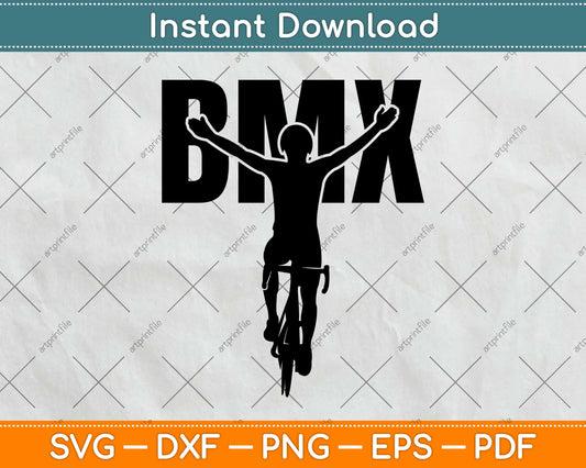 Love Bmx Funny Rider Gifts Bike Lover Svg Design Cricut Printable Cutting Files