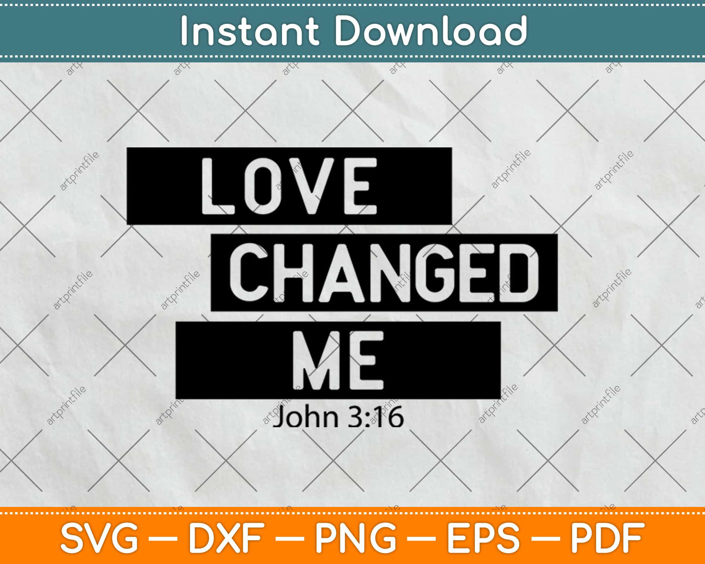 Love Changed Me Svg Design Cricut Printable Cutting Files