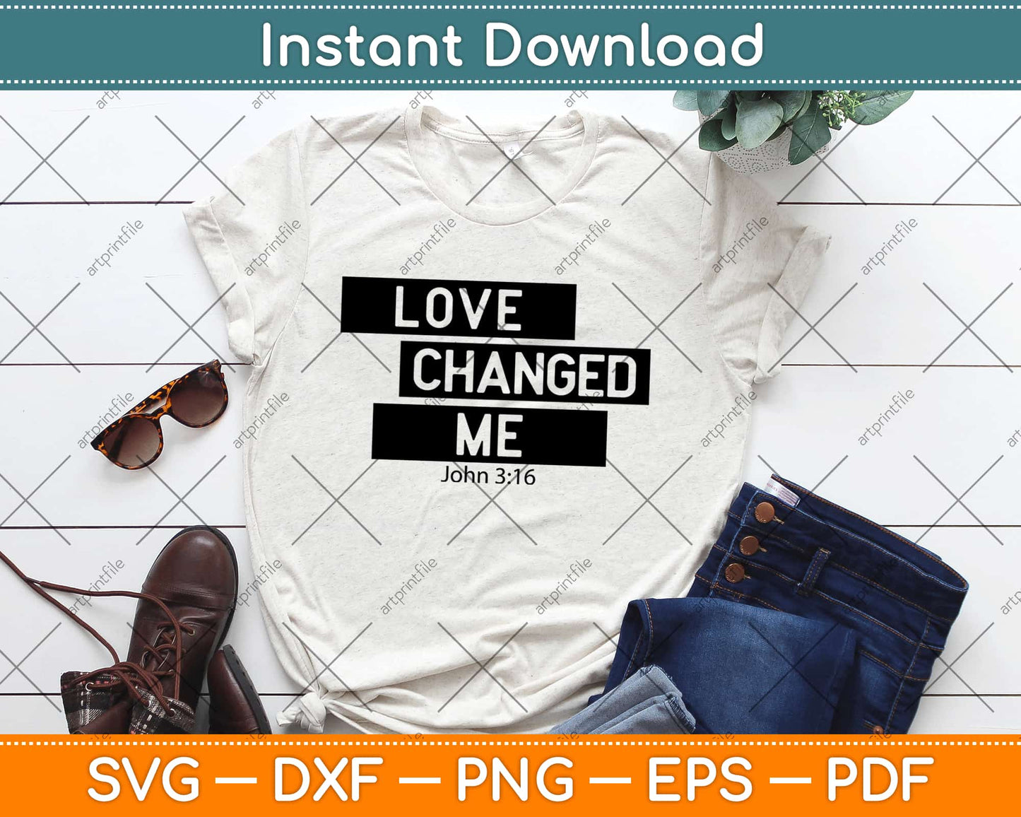 Love Changed Me Svg Design Cricut Printable Cutting Files