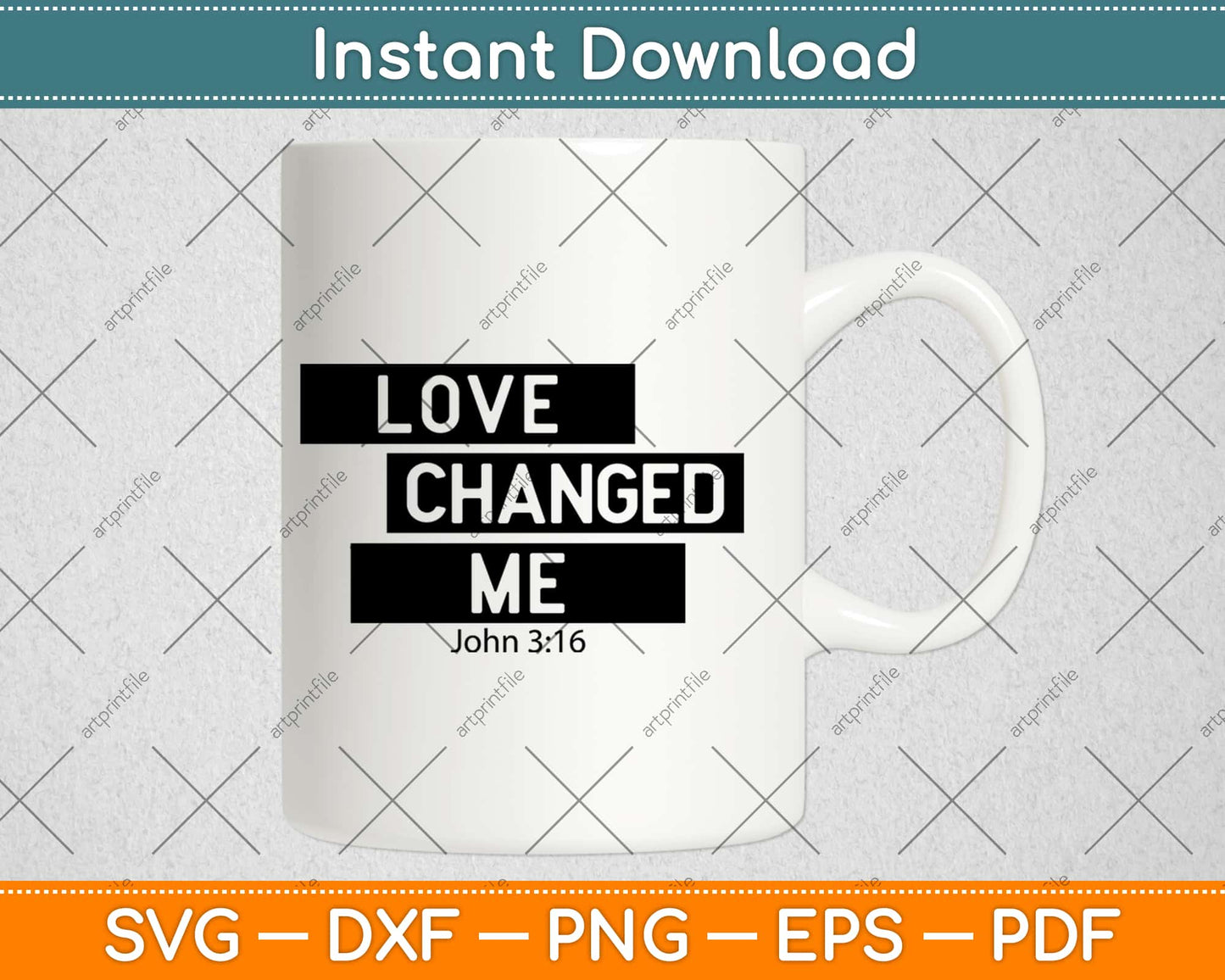 Love Changed Me Svg Design Cricut Printable Cutting Files