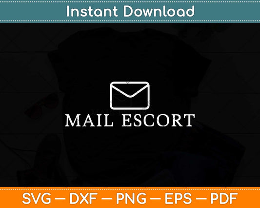 Mail Escort Mailman Gift Postman Postal Worker Svg Design
