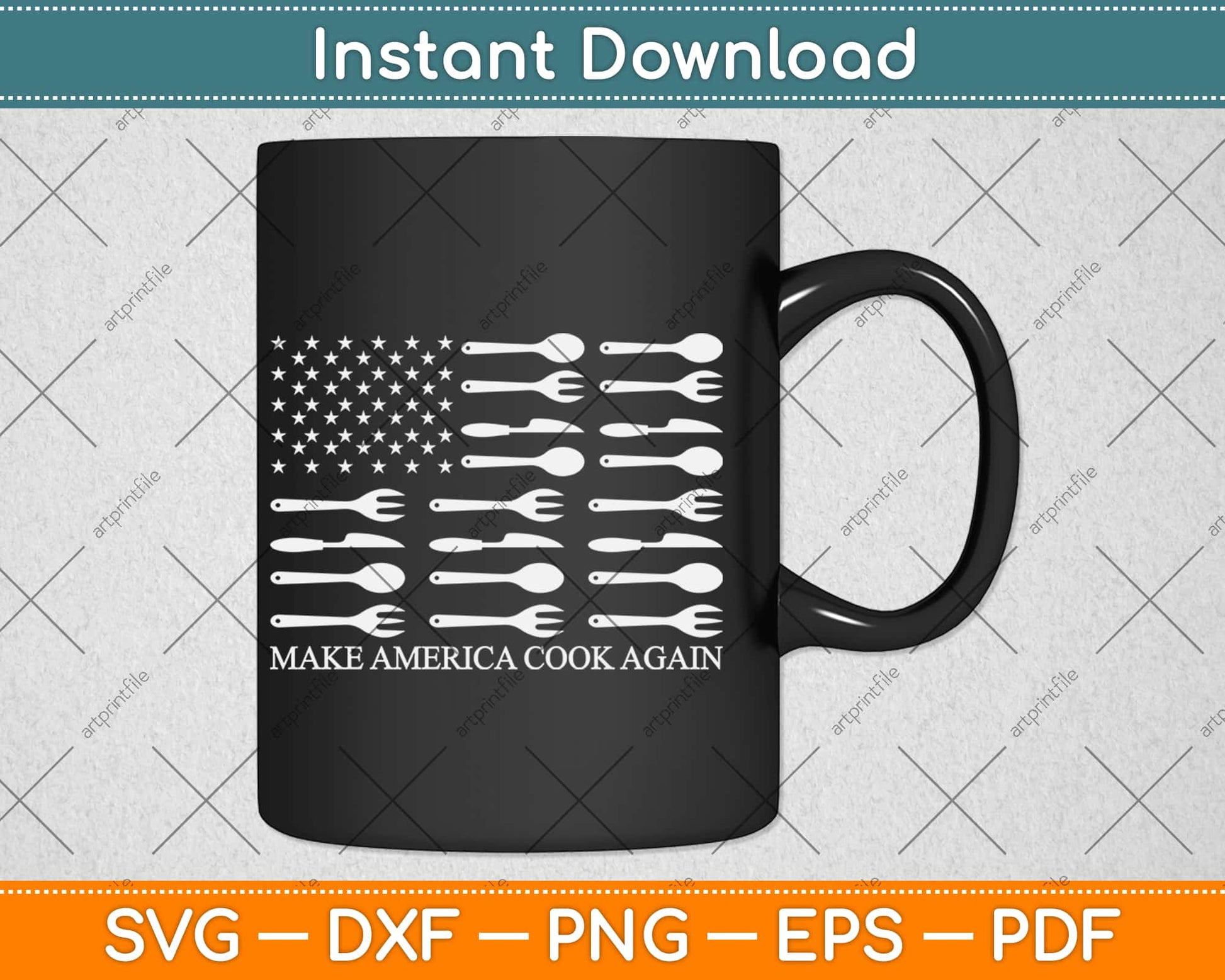 Make America Cook Again Cooking Chef Svg Design Cricut Printable Cutting Files