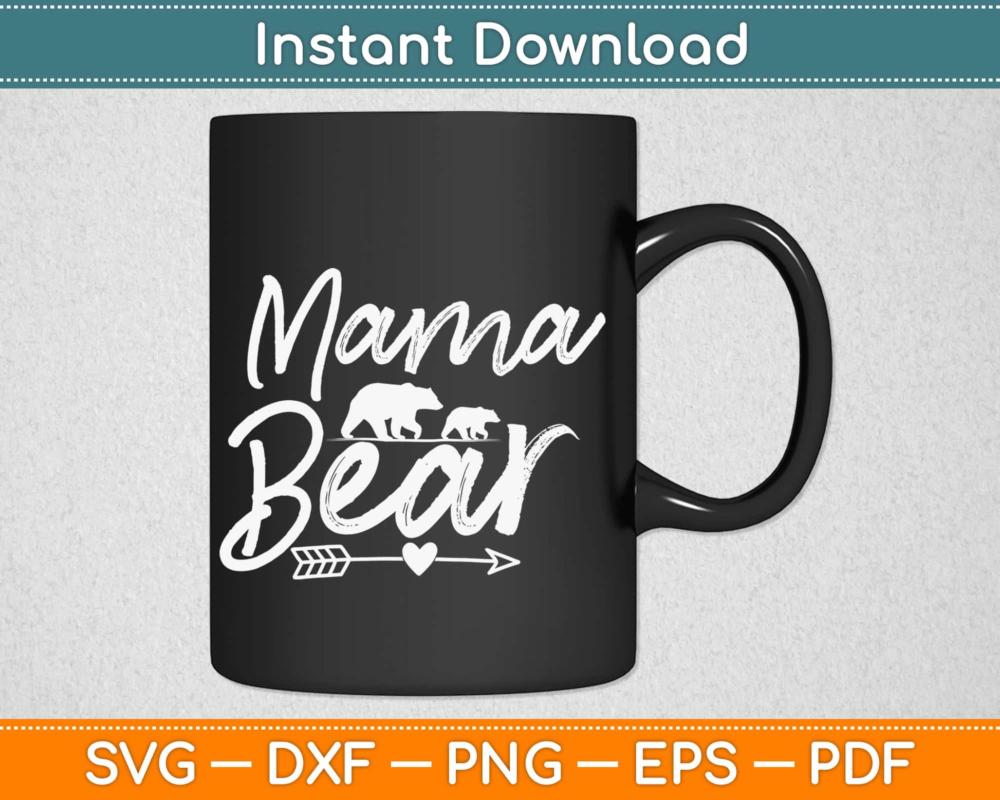 Mama Bear Birthday Svg Design Cricut Printable Cutting Files