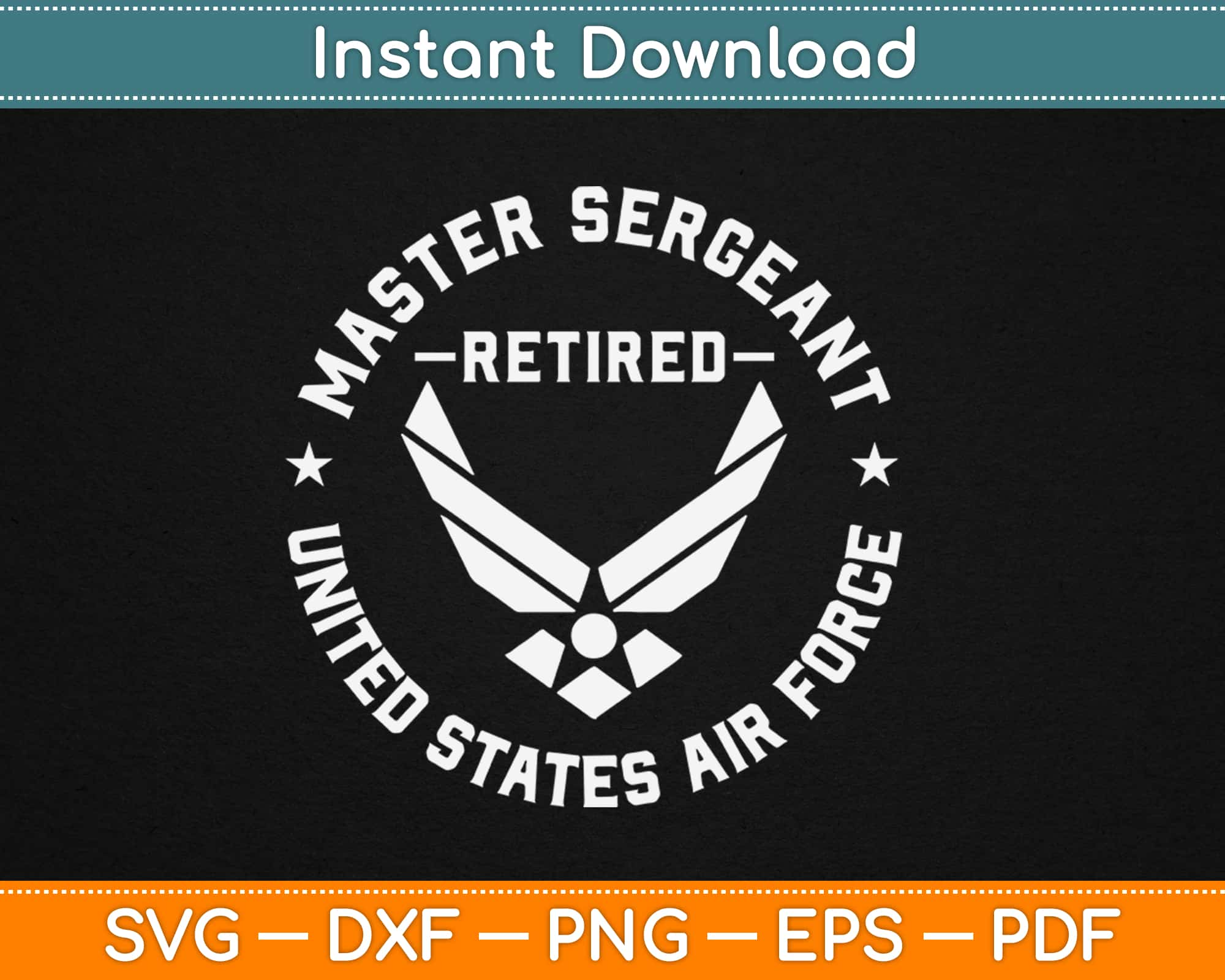 air force master sargeant clipart