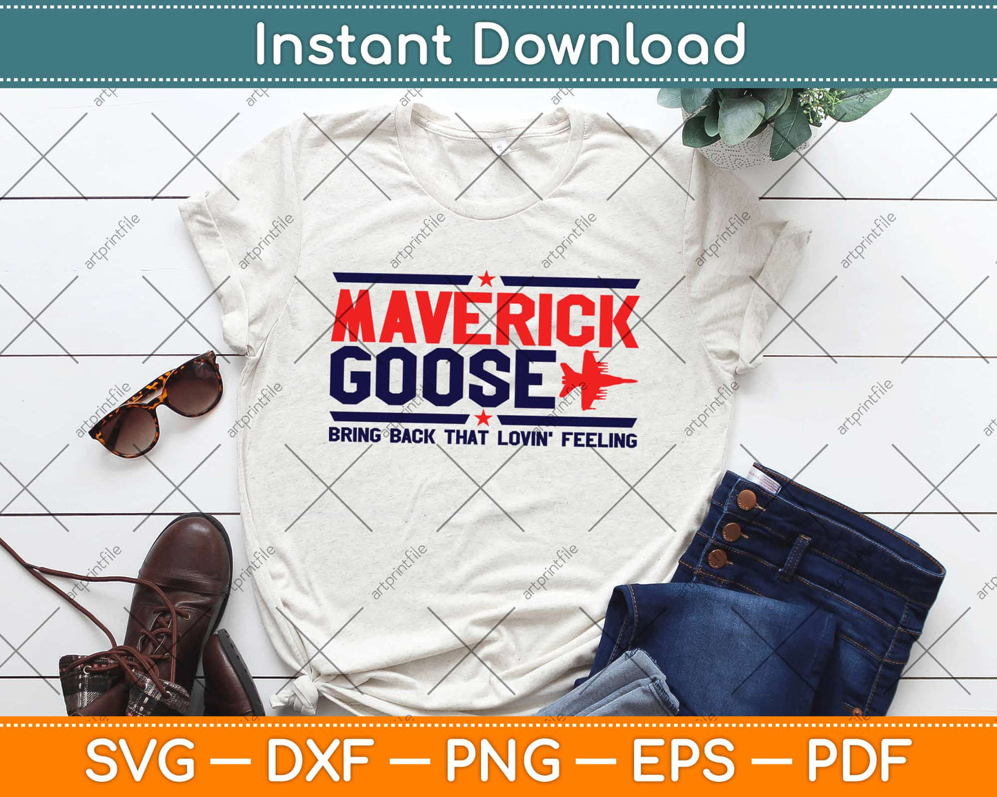 Maverick Goose Lovin Svg Design Cricut Printable Cutting Files