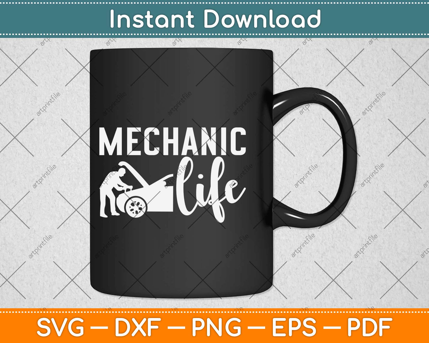 Mechanic Life Svg Design Cricut Printable Cutting Files