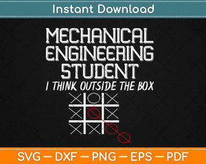 Mechanical Engineer College Student Illustration Svg Design Cricut Cutting Files