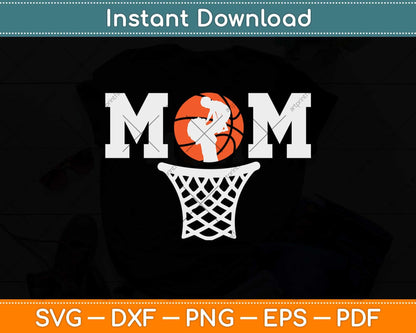 Mom Basketball Mothers Day Svg Design Cricut Printable Cutting File