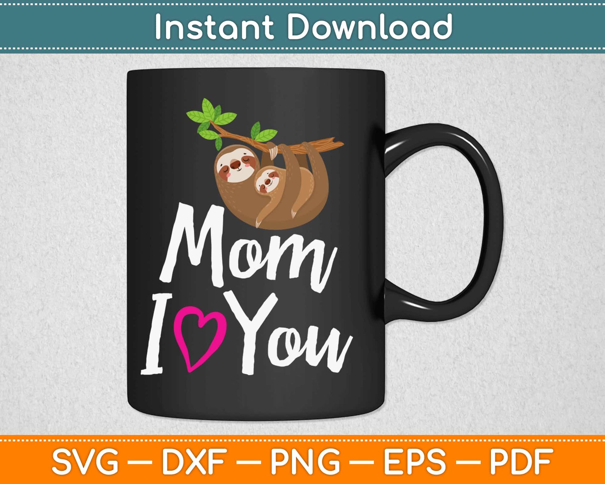 Mom I Love You Svg Design Cricut Printable Cutting Files