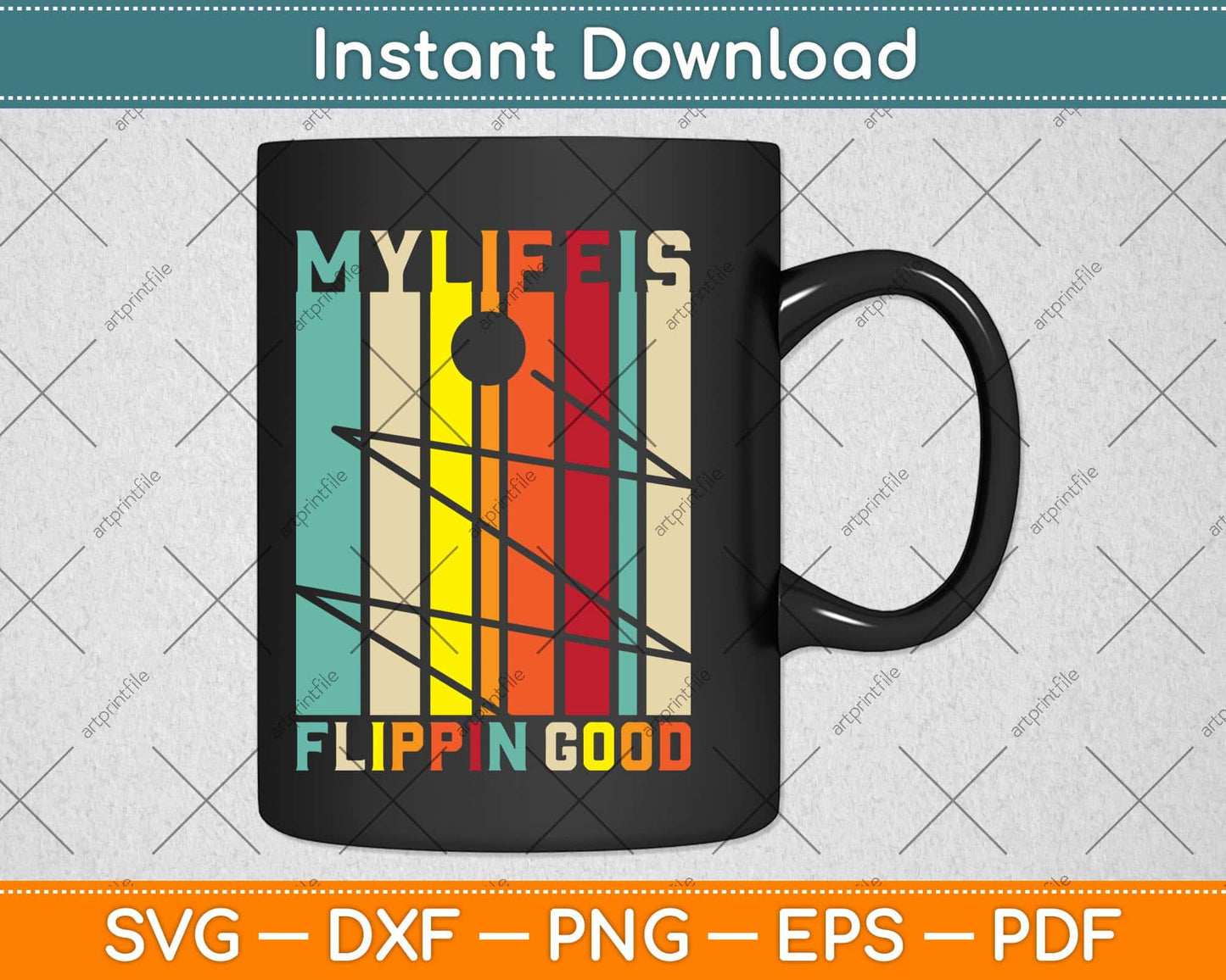 My Life Is Flippin Good Pinball Arcade Game Svg Png Dxf Digital Cutting File