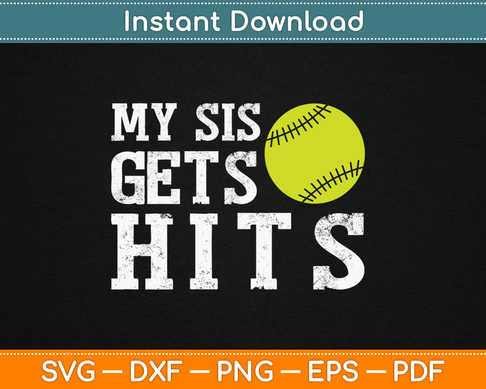 Baseball & Softball Numbers - SVG, DXF, EPS Cut Files