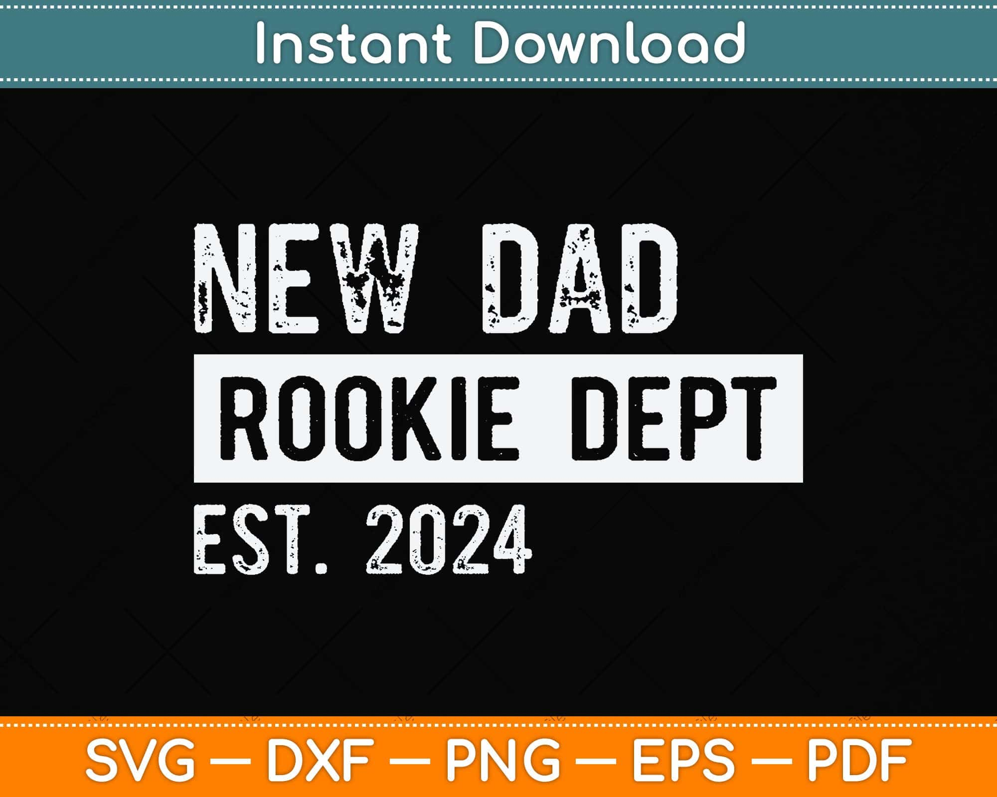 Rookie Dad First Year designs, themes, templates and downloadable