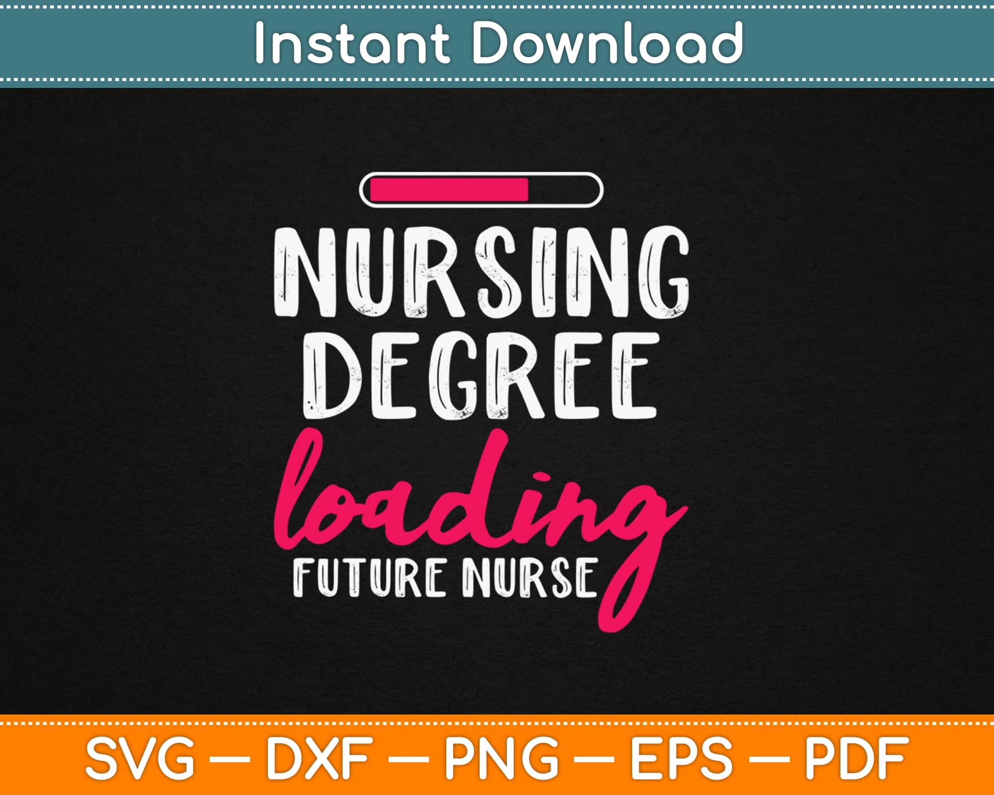 Future Rn Loading Nursing Degree Loading Future Nurse Svg Design Cutting Files – artprintfile