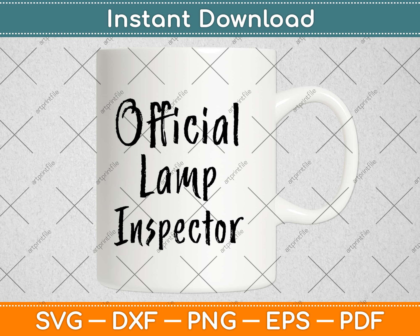 Official Lamp Inspector Moth Halloween Svg Design Cricut Printable Cutting Files