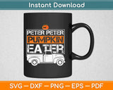 Peter Peter Pumpkin Eater Halloween Svg Design Cricut Printable Cutting Files