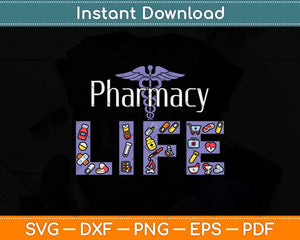 Pharmacists Pharmacy Life Medical Student Svg Png Dxf Digital Cutting File