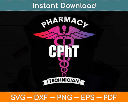 Pharmacy Technician Pharmacist Svg Png Dxf Digital Cutting File