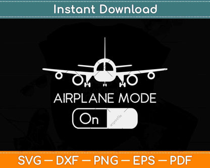 Pilot C172 Flying Gift Airplane Mode Svg Png Dxf Digital Cutting File