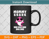 Pinkfong Mommy Shark Svg Design Cricut Printable Cutting Files