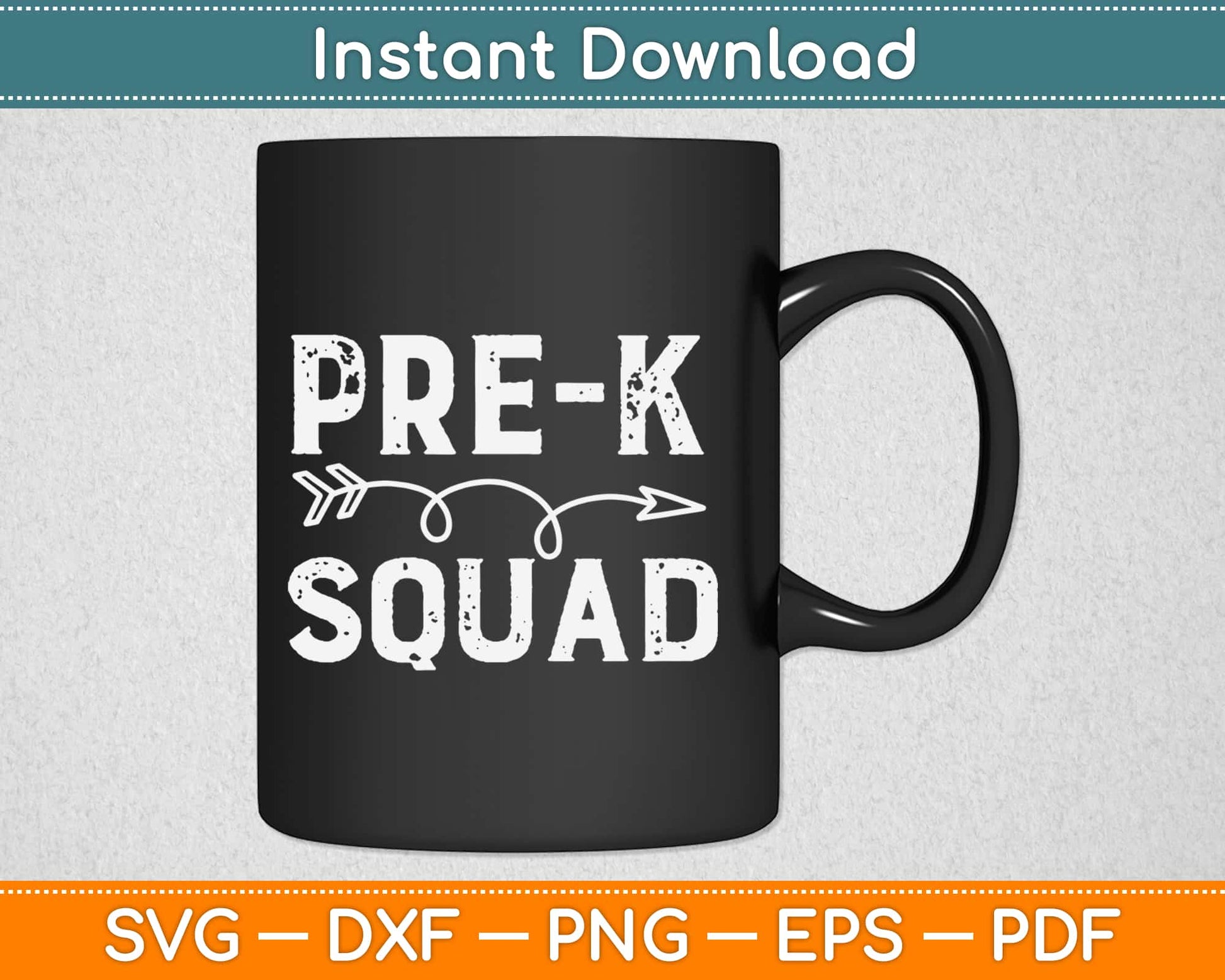 Pre K Squad Svg Design Cricut Printable Cutting Files