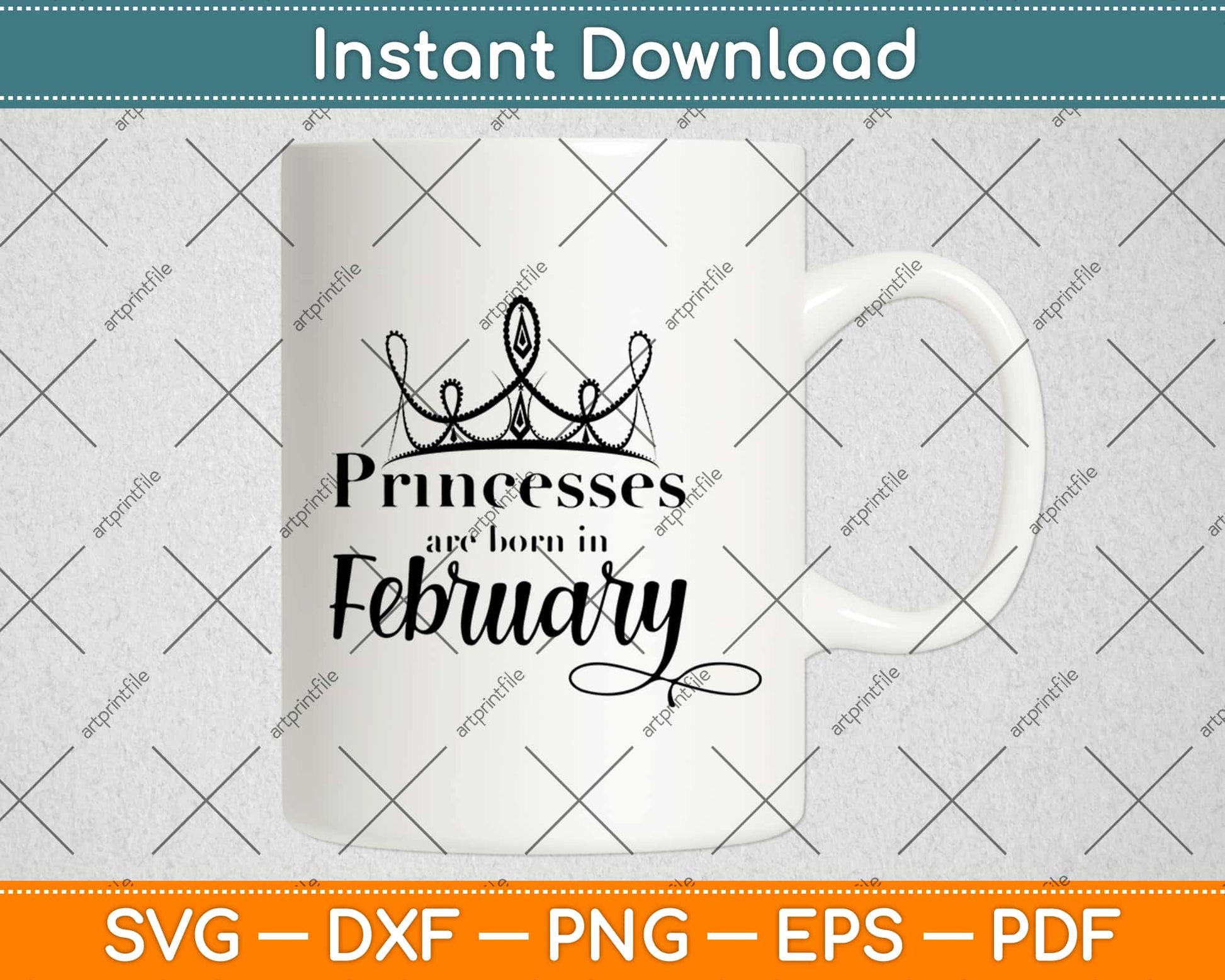 Princesses Are Born In November Birthday Svg Design Cricut Printable Cutting Files