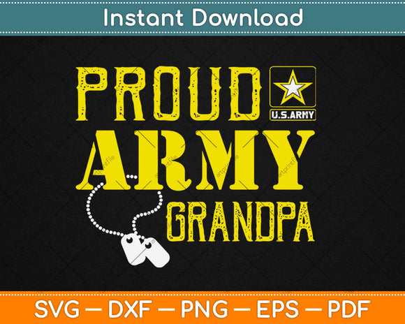 Proud Army Brother Military Svg Design Cricut Printable Cutting Files