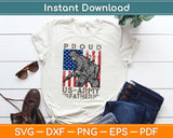 Proud US Army Father 4th of July Svg Design Cricut Printable Cutting Files