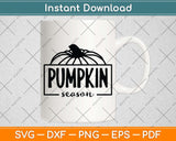 Pumpkin Season Thanksgiving Svg Png Dxf Digital Cutting File
