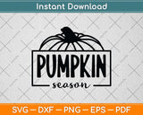 Pumpkin Season Thanksgiving Svg Png Dxf Digital Cutting File