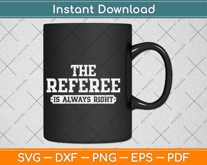 Referee Ref Umpire Svg Png Dxf Digital Cutting File