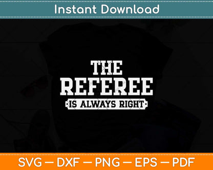 Referee Ref Umpire Svg Png Dxf Digital Cutting File