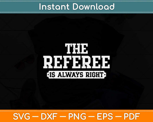 Referee Ref Umpire Svg Png Dxf Digital Cutting File