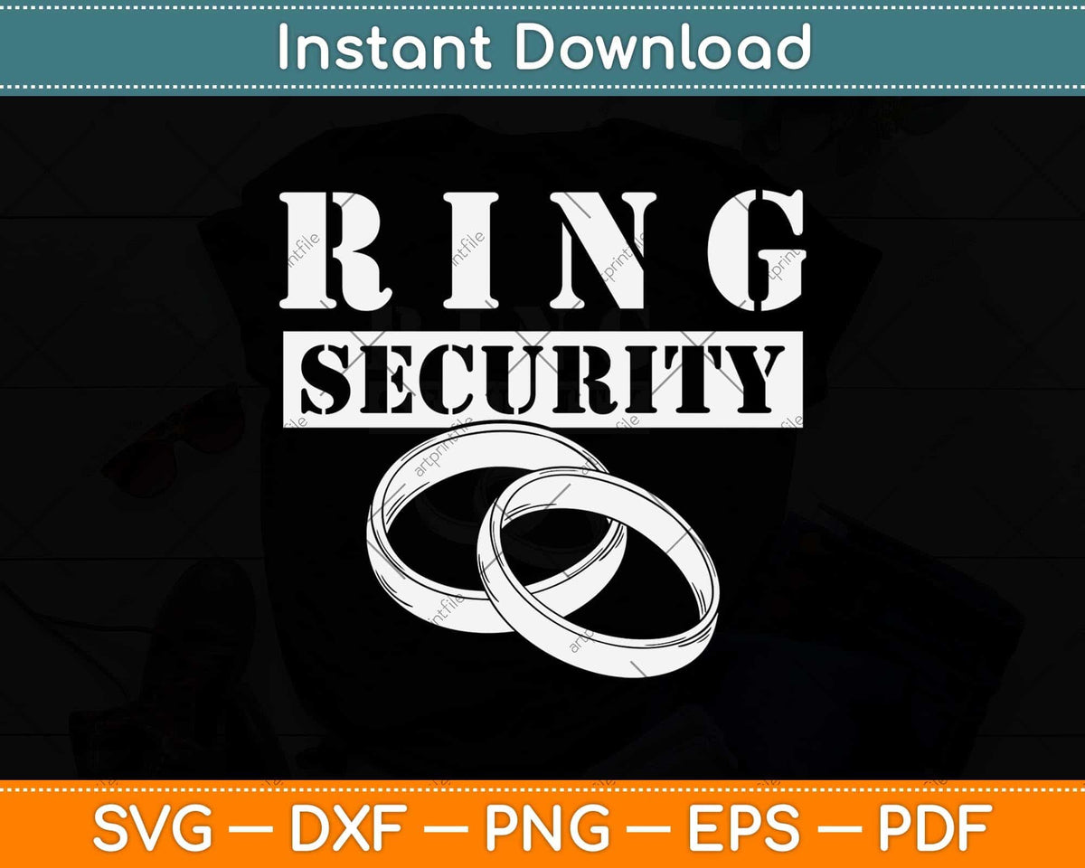 Ring Security Wedding Ring Svg Cutting File – artprintfile Ring Security Wedding Ring Svg Cutting File – artprintfile