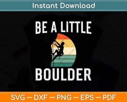 Rock Climbing Bouldering Svg Png Dxf Digital Cutting File