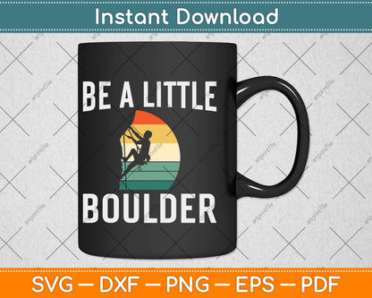 Rock Climbing Bouldering Svg Png Dxf Digital Cutting File