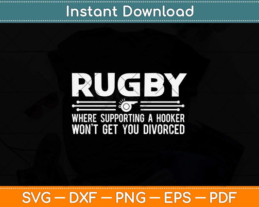 Rugby For Rugby Players Coaches Referees and Fan Svg Png Dxf Digital Cutting File