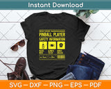 Safety Funny Pinball Machine Collection Pinball Svg Png Dxf 