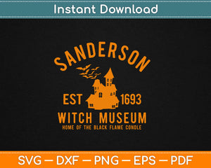 Sanderson Sister Halloween Svg Design Cricut Printable 