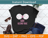 Save Baseball Boobs Softball Funny Breast Cancer Svg Png Dxf