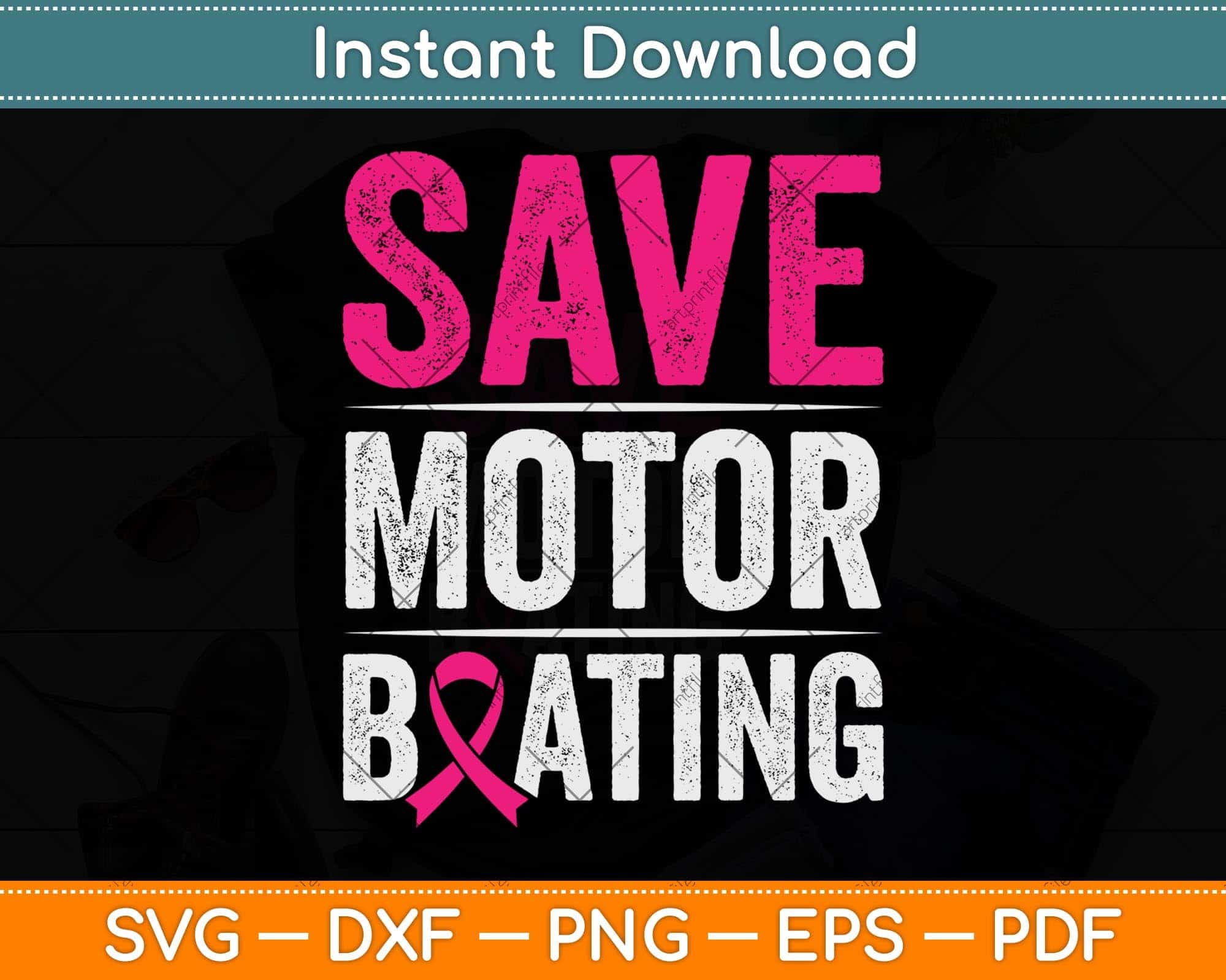 motorboating for breast cancer awareness