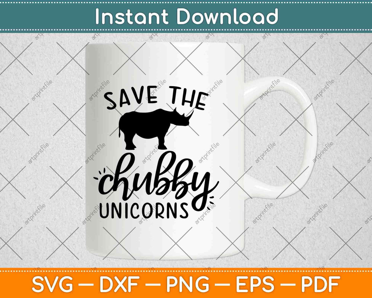 Mug Save The Chubby Unicorns - Mug à Café De 11 Oz