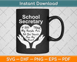 School Secretary Clerk Office Heart Group Svg Png Dxf 