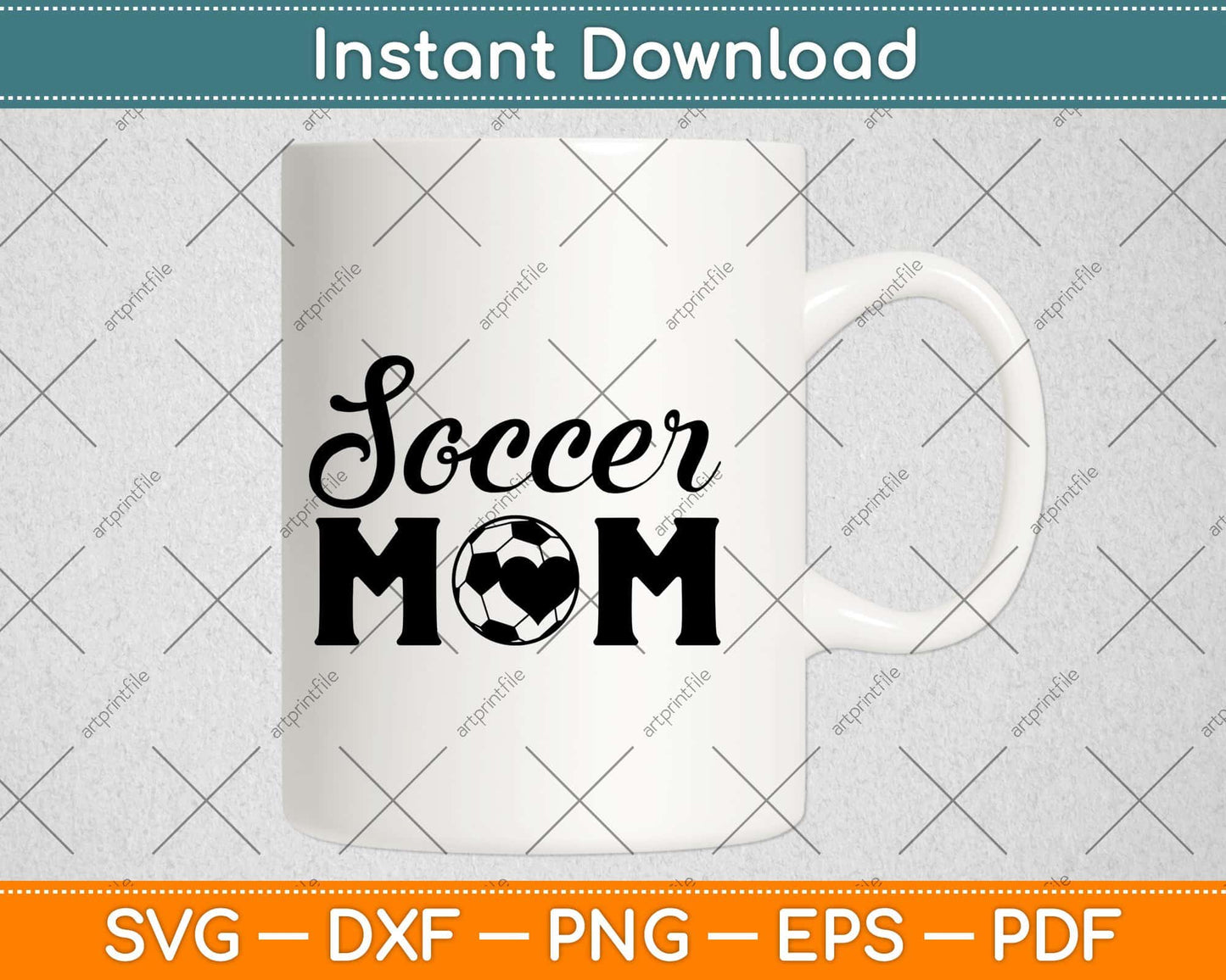 Soccer Mom Svg Design Cricut Printable Cutting Files