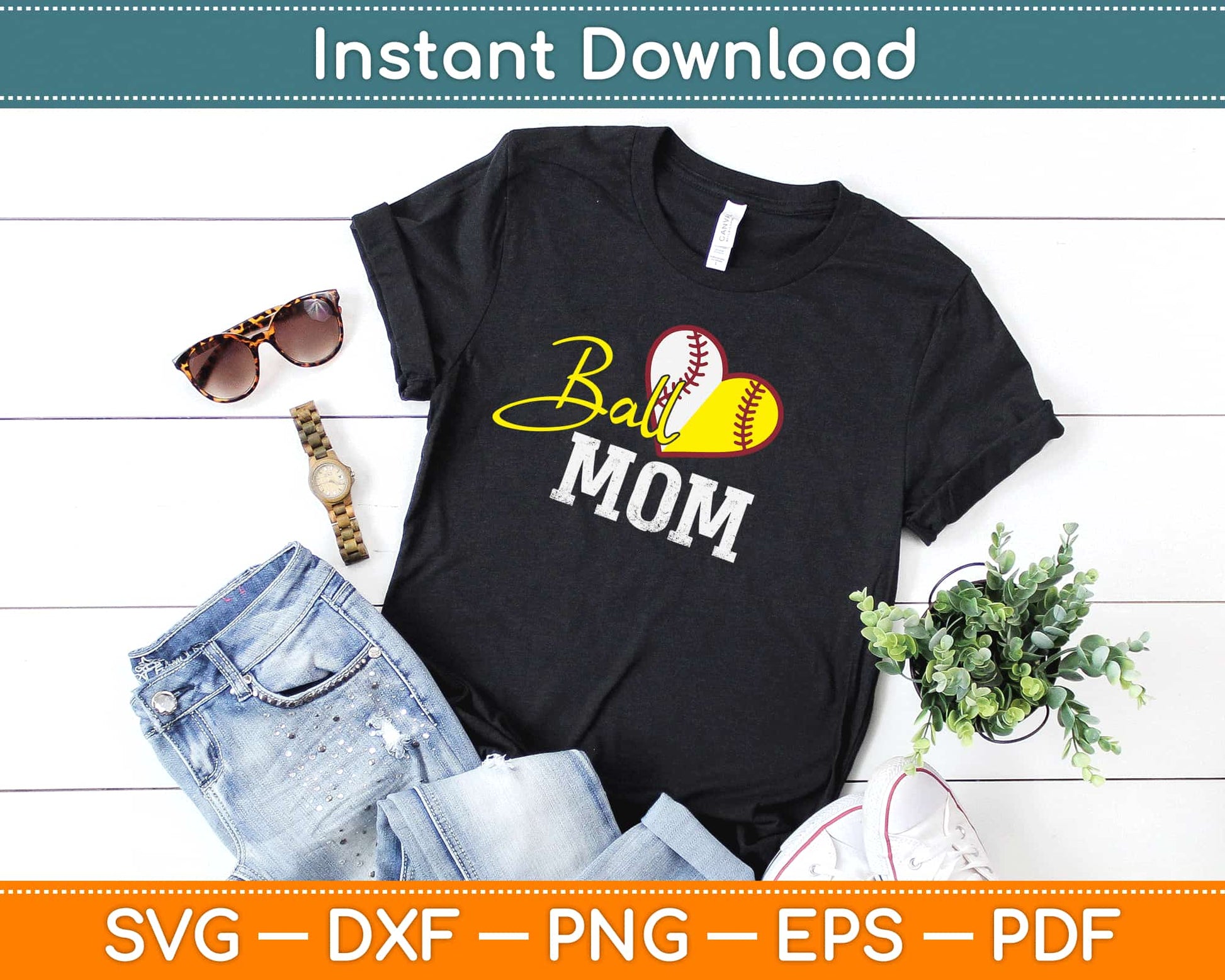 Softball Mom Svg Design Cricut Printable Cutting Files