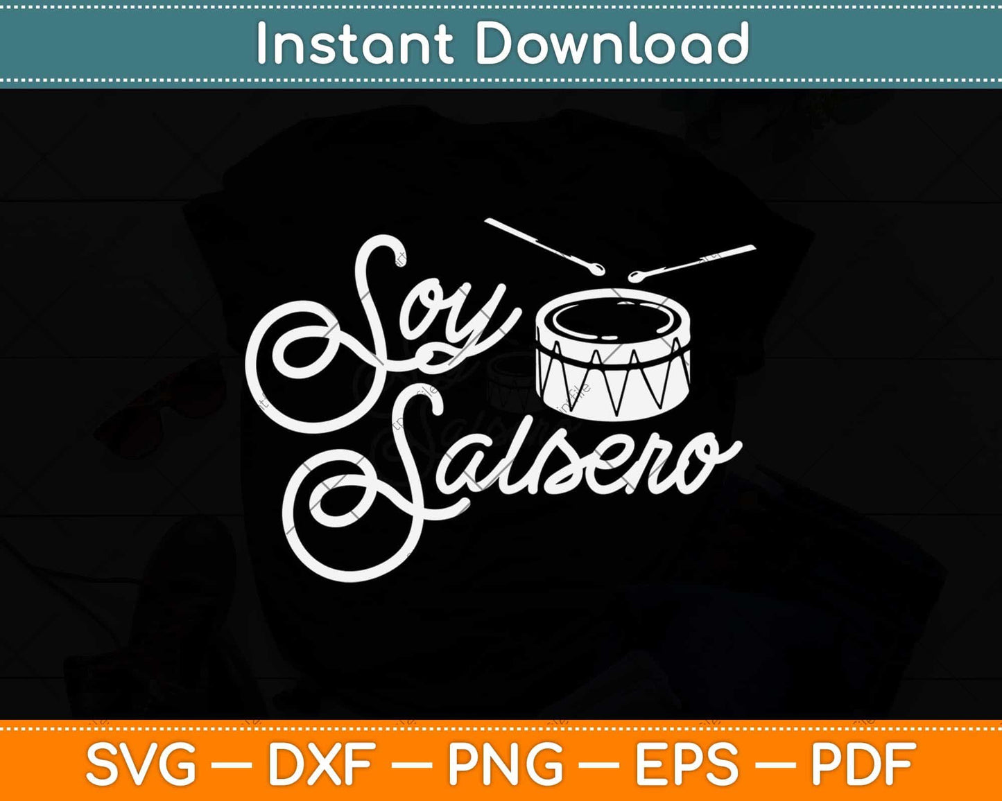 Soy Salsero Salsa Dancer Boricua Puerto Rico Pride Svg Design