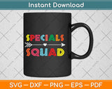 Specials Squad Svg Png Dxf Digital Cutting File