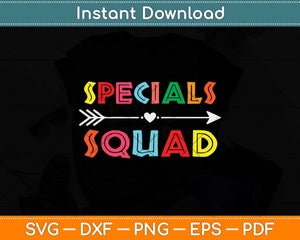 Specials Squad Svg Png Dxf Digital Cutting File